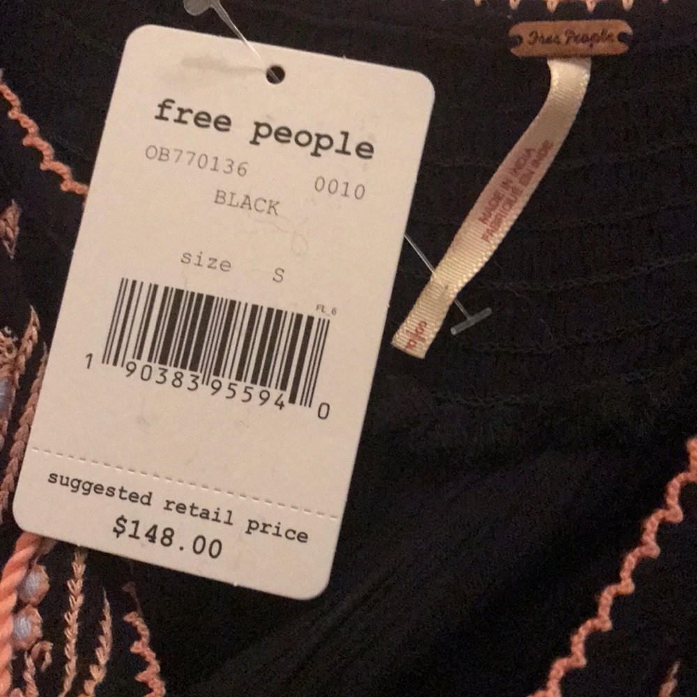 Free People Wind Willow Embroidered Dress S NWT - Picture 6 of 7
